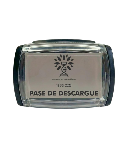 Sello Fechador Personalizado 6 x 4 cm