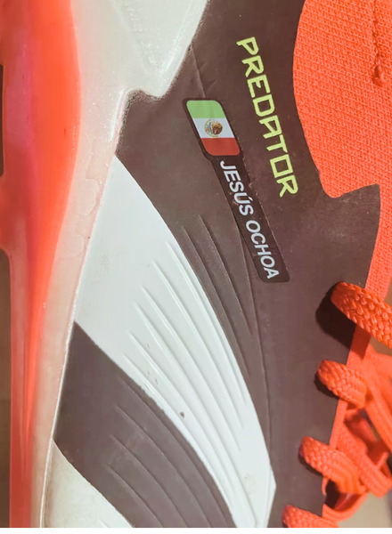 Etiqueta deportiva para zapatos de deporte