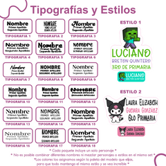 Etiquetas WRLD Silueta colocadas en toppers y termos de agua