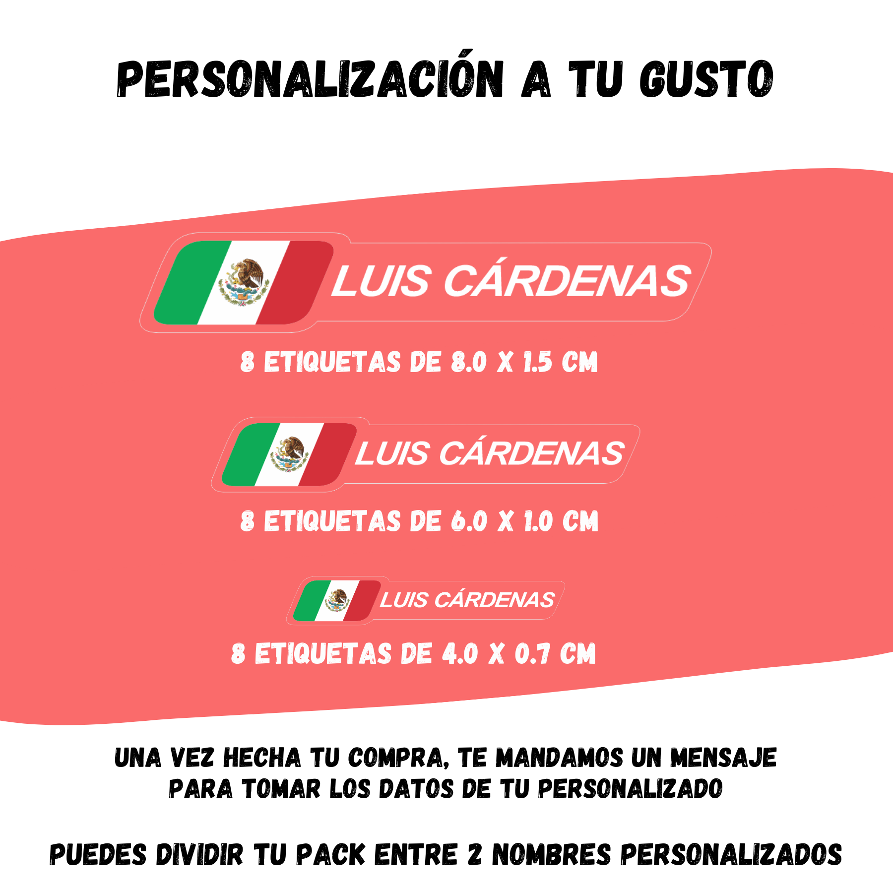 Calcomanías WRLD con nombre y bandera aplicadas en raqueta de pádel o tenis