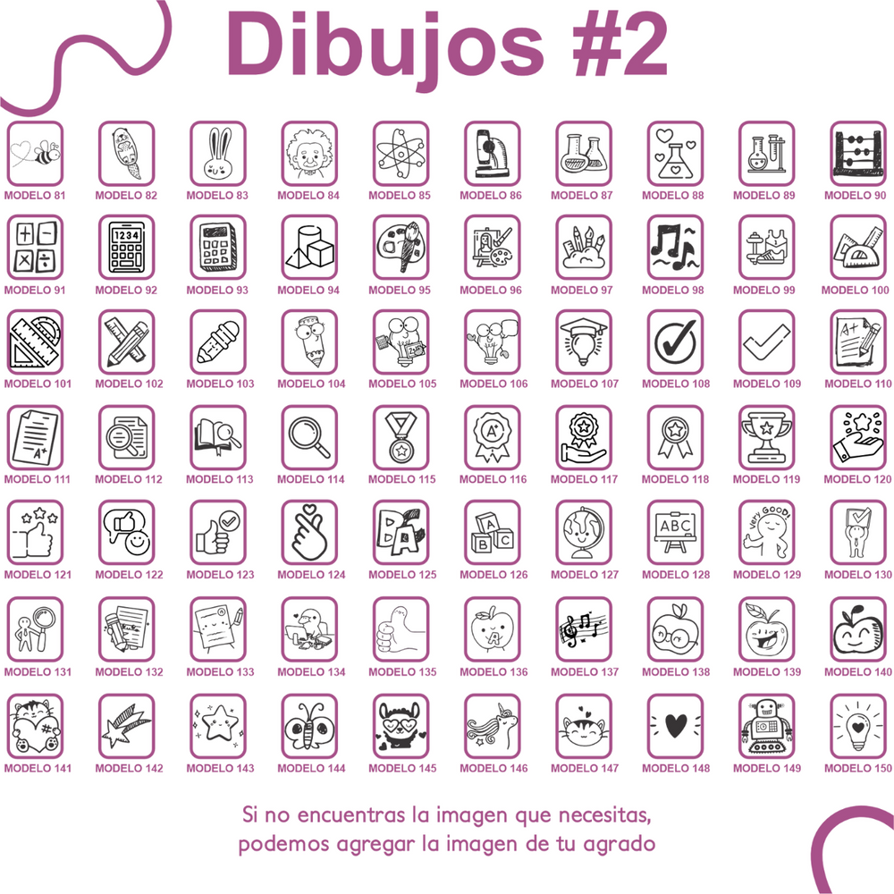 Kit WRLD sello calificador personalizado con tinta negra lista para usar