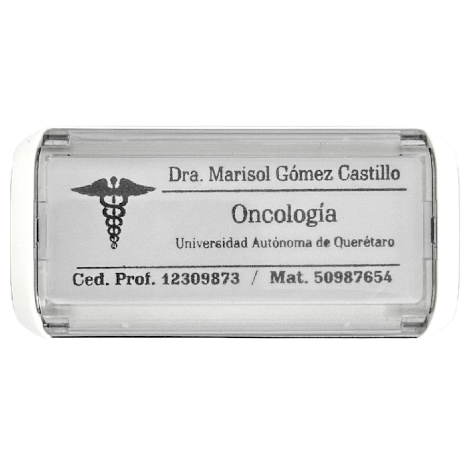 Sello calificador WRLD Trodat 4913 personalizado para maestras y maestros