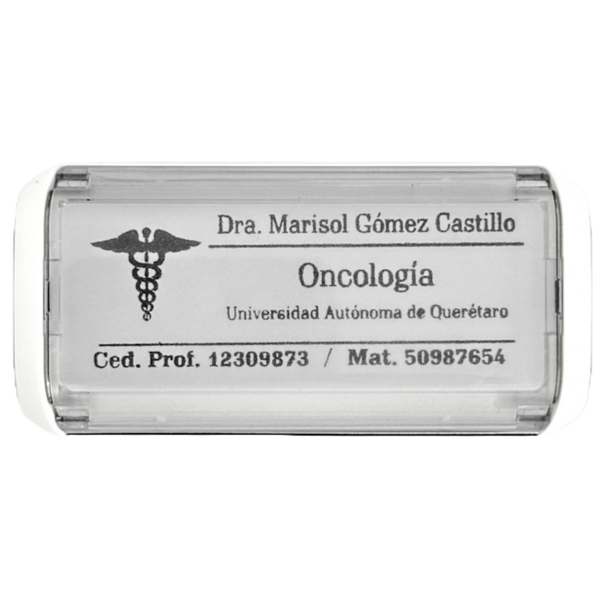 Sello calificador WRLD Trodat 4913 personalizado para maestras y maestros