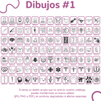 Sello calificador WRLD con frases motivadoras y dibujos personalizados