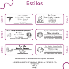 Kit completo WRLD sello calificador Trodat 4913 con tinta negra