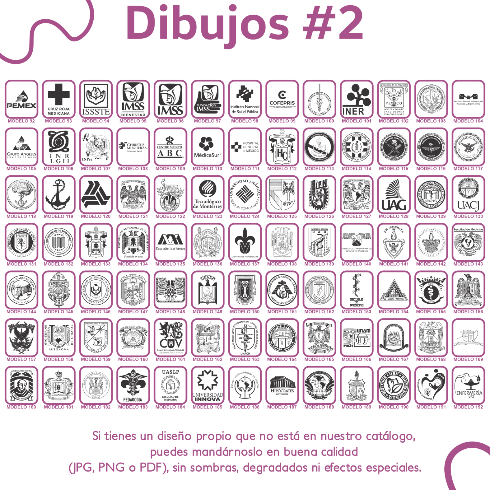 Primer plano del sello médico WRLD Trodat 9511 portátil personalizado